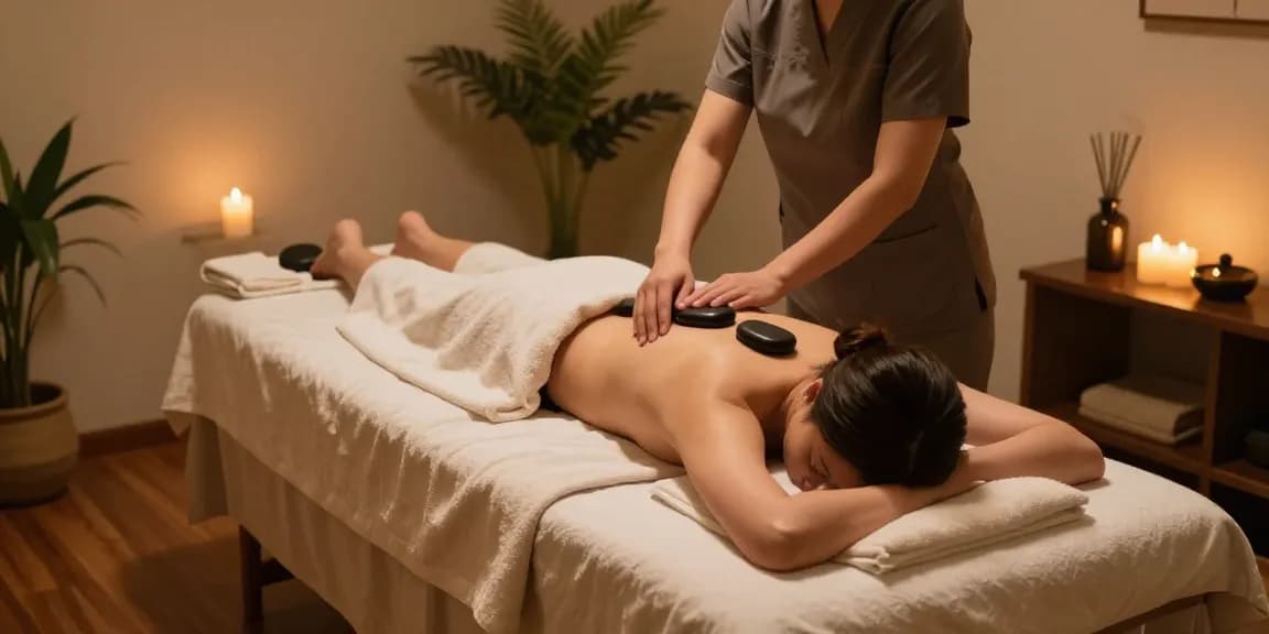Experience the soothing 안산출장마사지 in a calming spa environment.