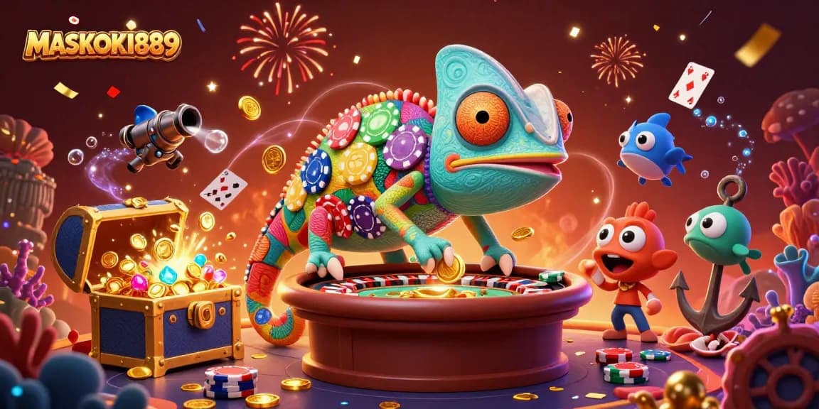 Engage in thrilling games at MASKOKI889 while exploring mesmerizing underwater worlds filled with treasures.
