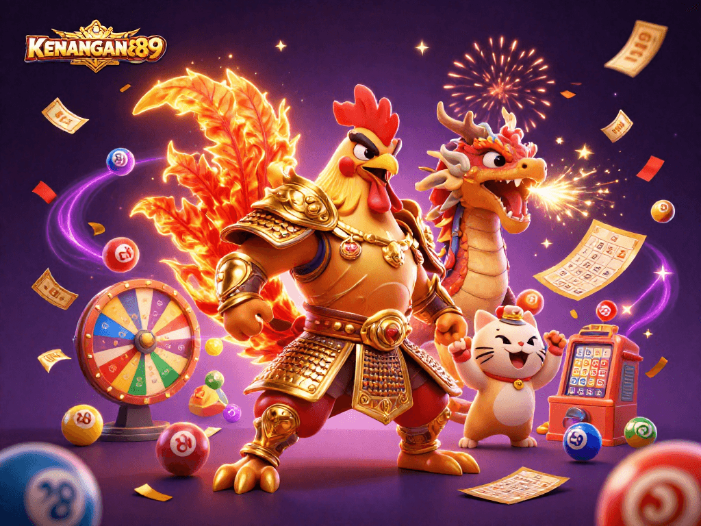 Engage with exciting games on KENANGAN889 featuring colorful game elements and dynamic visuals.