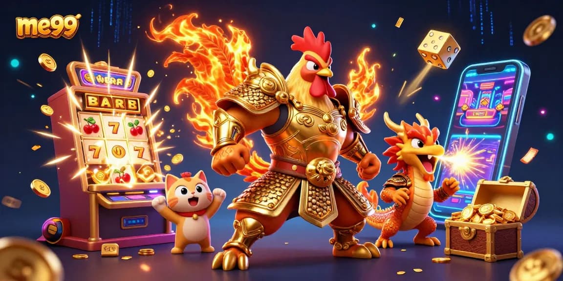 Experience the thrill at me99 with dynamic gaming characters and a vibrant casino atmosphere.