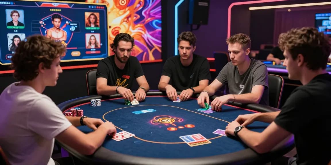 Login Domino88 action at an exciting online poker game with vibrant animations and player interactions.