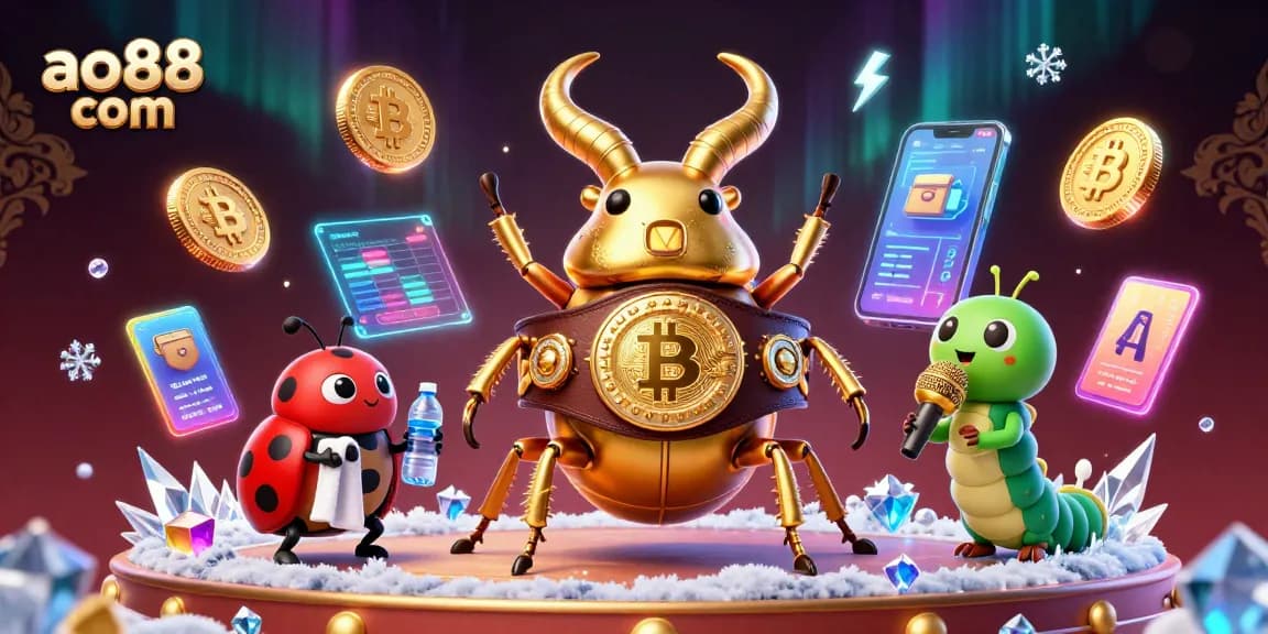 Engage with unique gaming content at ao88 com, featuring vibrant casino elements and lively characters.