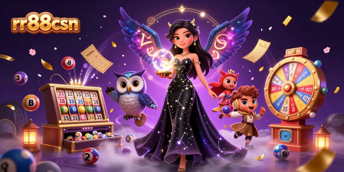 Experience the magic of rr88csn with vibrant slot games and dynamic lottery action.