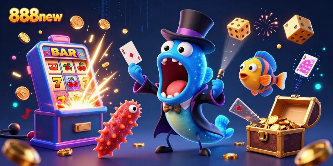 Experience thrilling gameplay with 888new's exciting casino atmosphere and captivating characters.