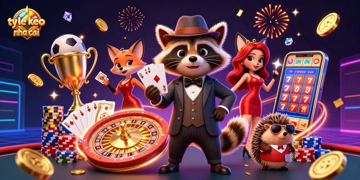 Experience ultimate thrill with ty le keo nha cai in a vibrant casino scene filled with excitement.