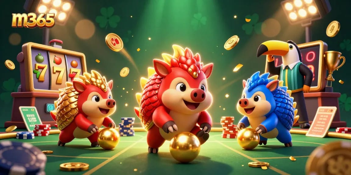 Engage in thrilling gameplay with m365 pangolins and slot elements bursting with excitement.