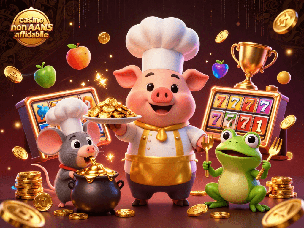 Gioca e vinci nei casino non AAMS affidabili, con premi dorati e giochi emozionanti.