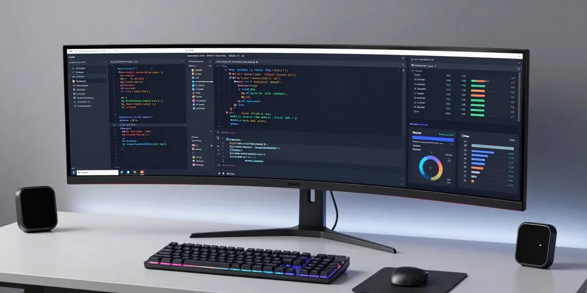 MB66 software development platform showcased in a modern workspace with a coded interface for enhanced user experience.
