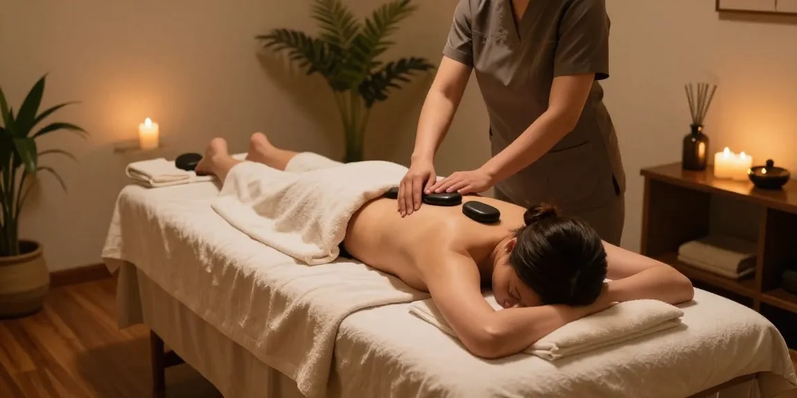 Experience the soothing 안산출장마사지 in a calming spa environment.