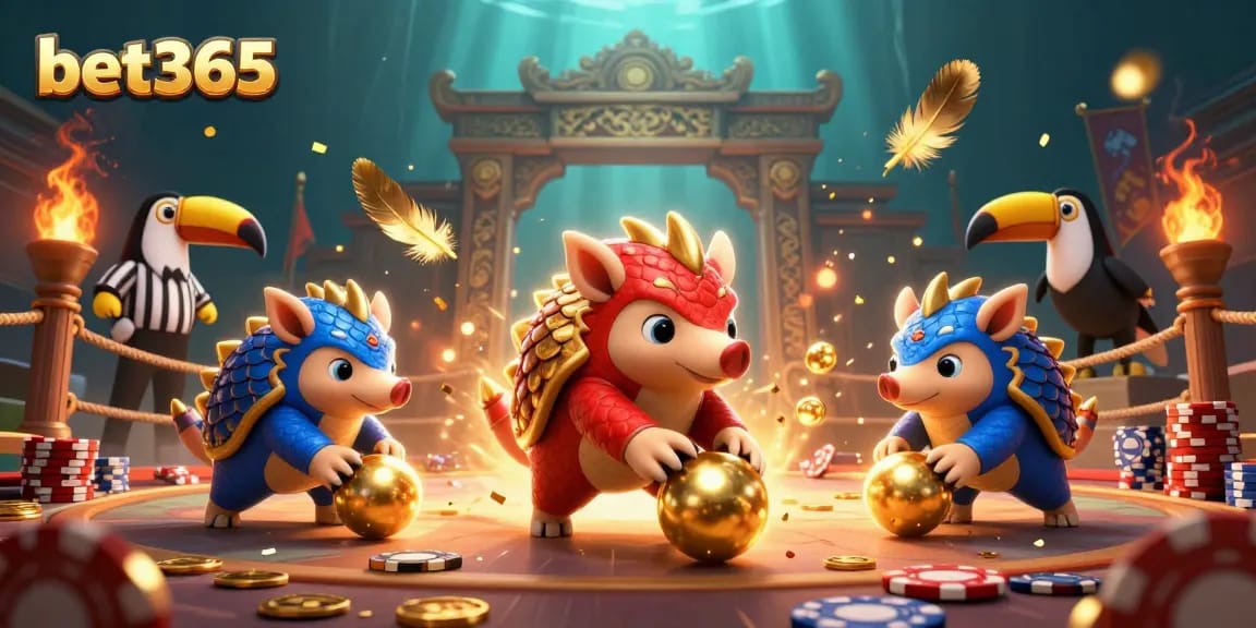 Experience thrilling battles in betting with bet365's vibrant and dynamic casino art.