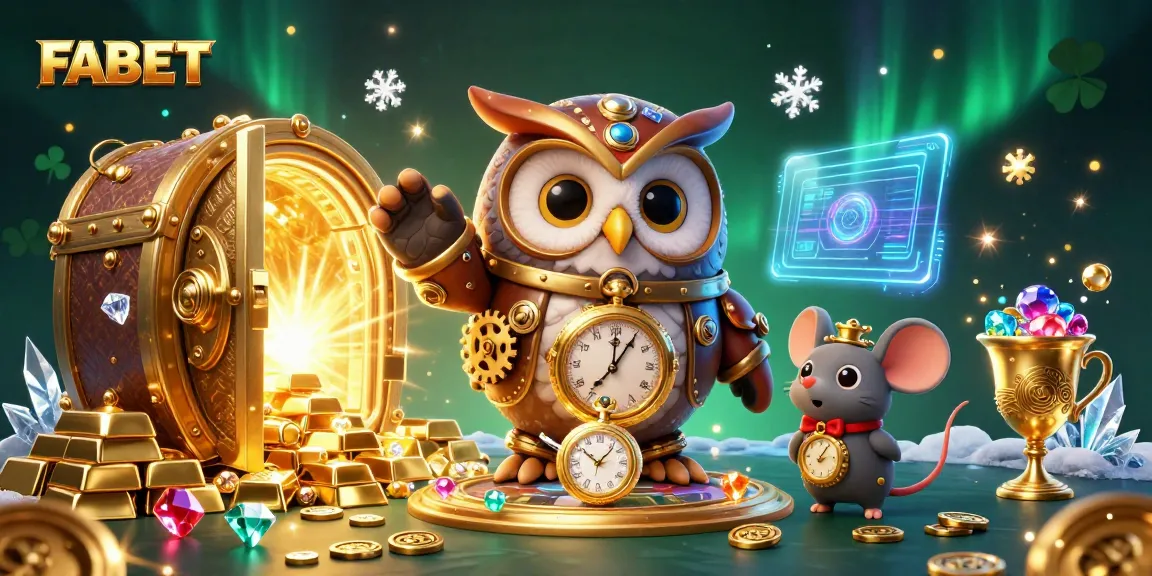 Spin the reels at FABET's vibrant casino with treasures and whimsical characters.