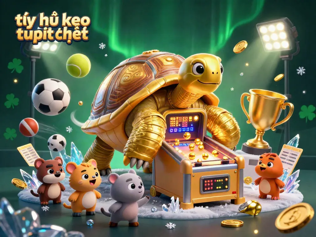 Experience the excitement of tỷ lệ kèo trực tuyến with a dynamic 3D sports betting illustration.