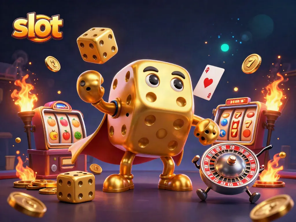Roll the slot reels with exciting 3D casino characters and a vibrant atmosphere.