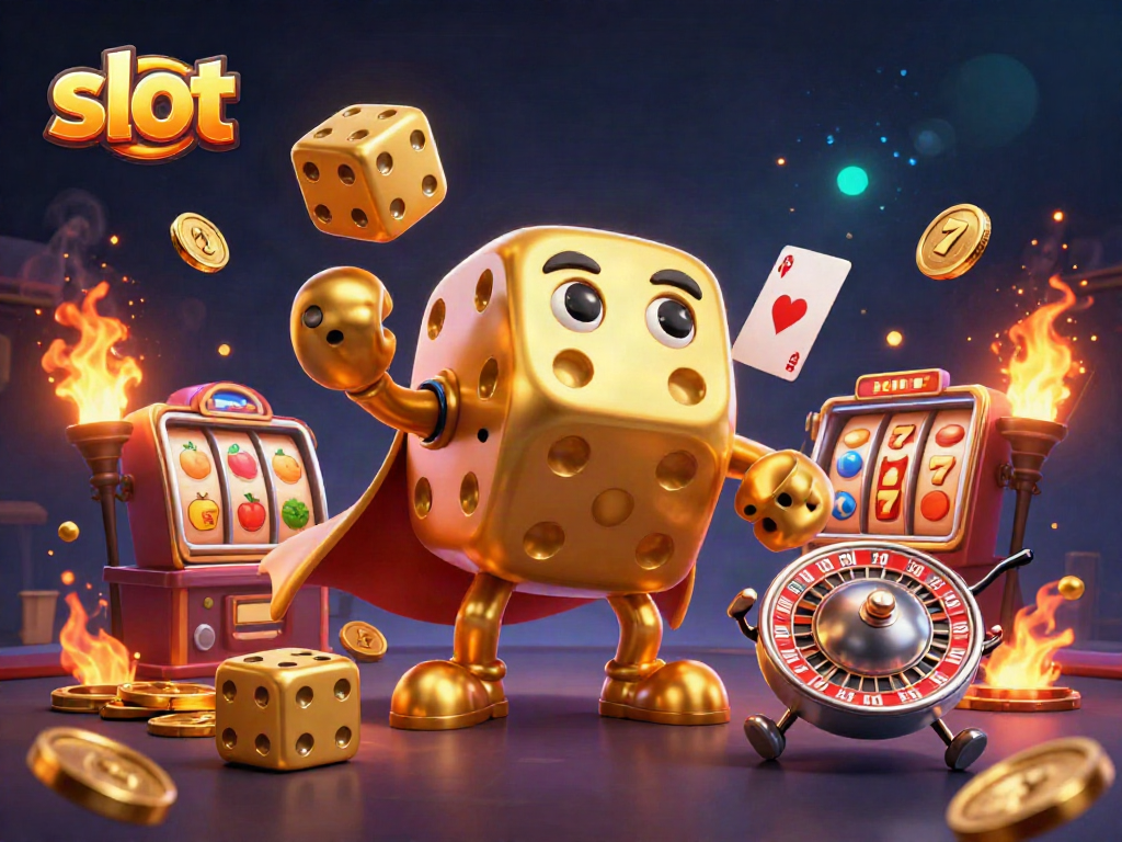Roll the slot reels with exciting 3D casino characters and a vibrant atmosphere.
