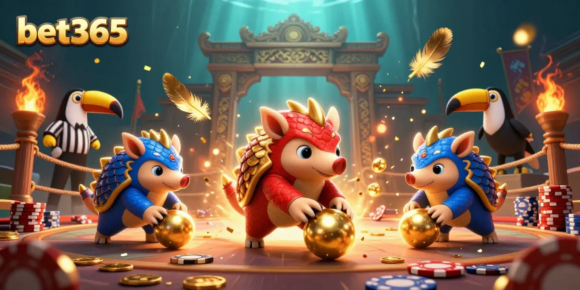 Experience thrilling battles in betting with bet365's vibrant and dynamic casino art.