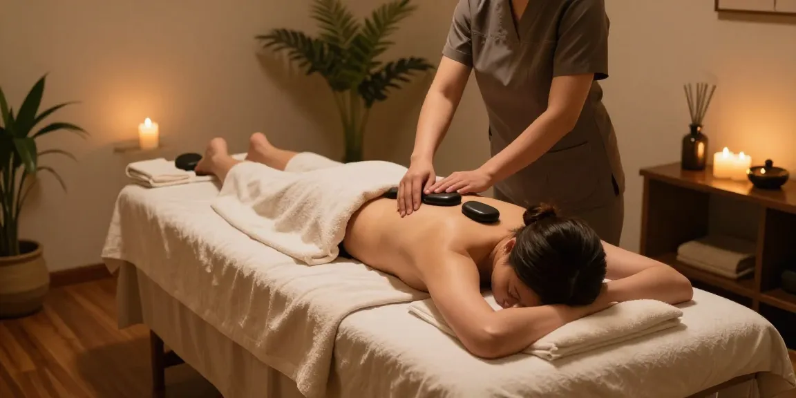 Experience the soothing 안산출장마사지 in a calming spa environment.