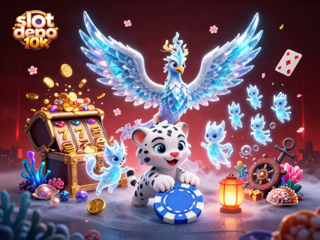 Engage with the thrill of slot depo 10k amid stunning visual elements showcasing gameplay excitement.