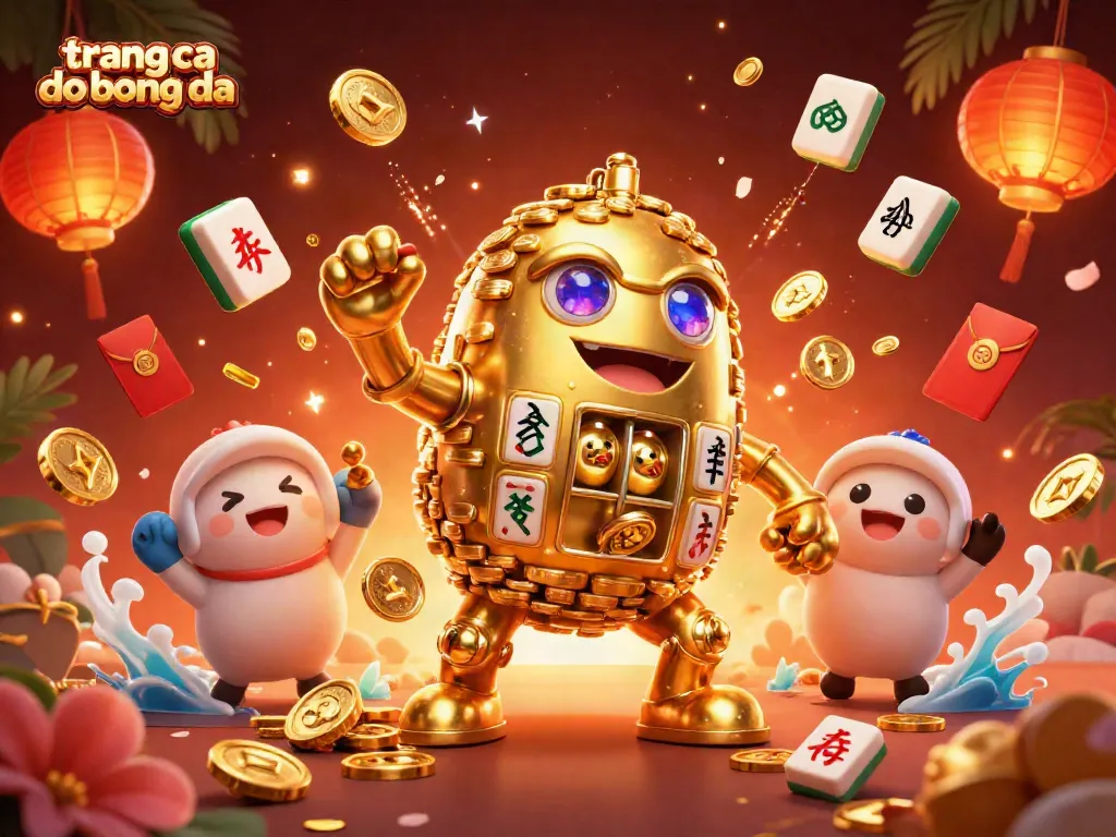 Tham gia trang cá độ bóng đá với gốm vàng cổ điển giữa các biểu tượng may mắn và chi tiết lung linh.