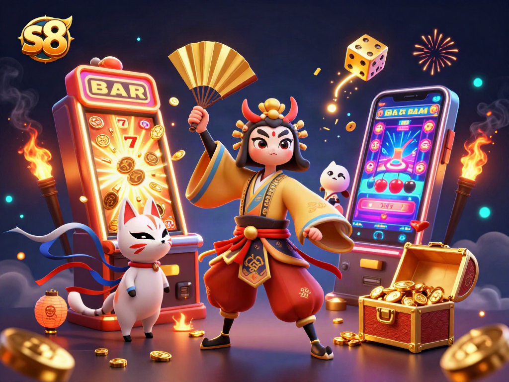 Experience thrilling gameplay at s8 with vibrant slot machines and charismatic characters.