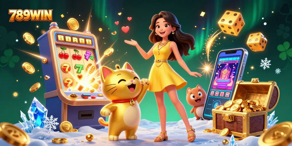 Win big with 789WIN's vibrant casino scene showcasing excitement and rewards.