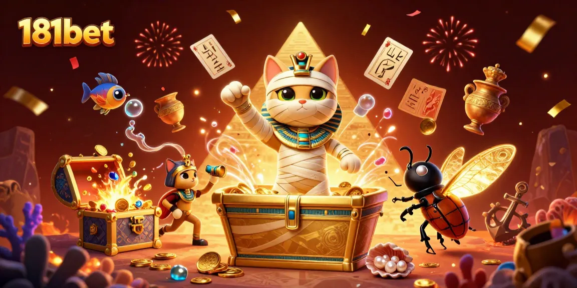 Experience exciting games at 181bet, featuring dynamic characters and vibrant casino elements.
