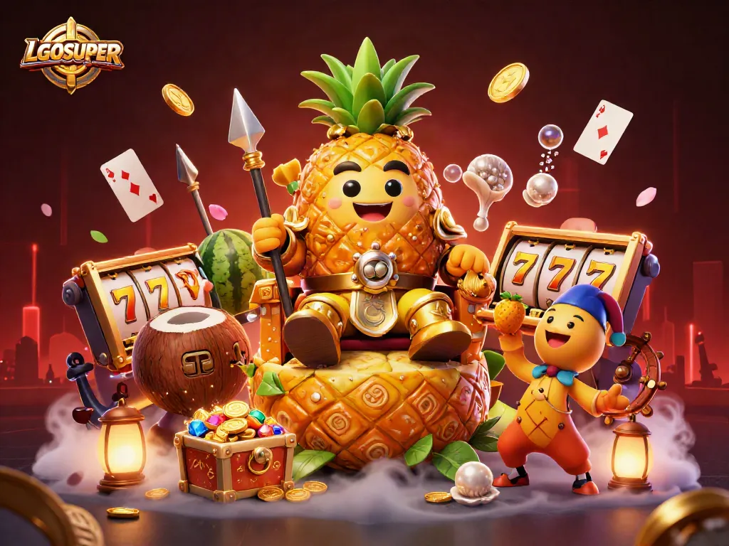 Engage with LGOSUPER and experience a vibrant casino adventure with golden treasures.