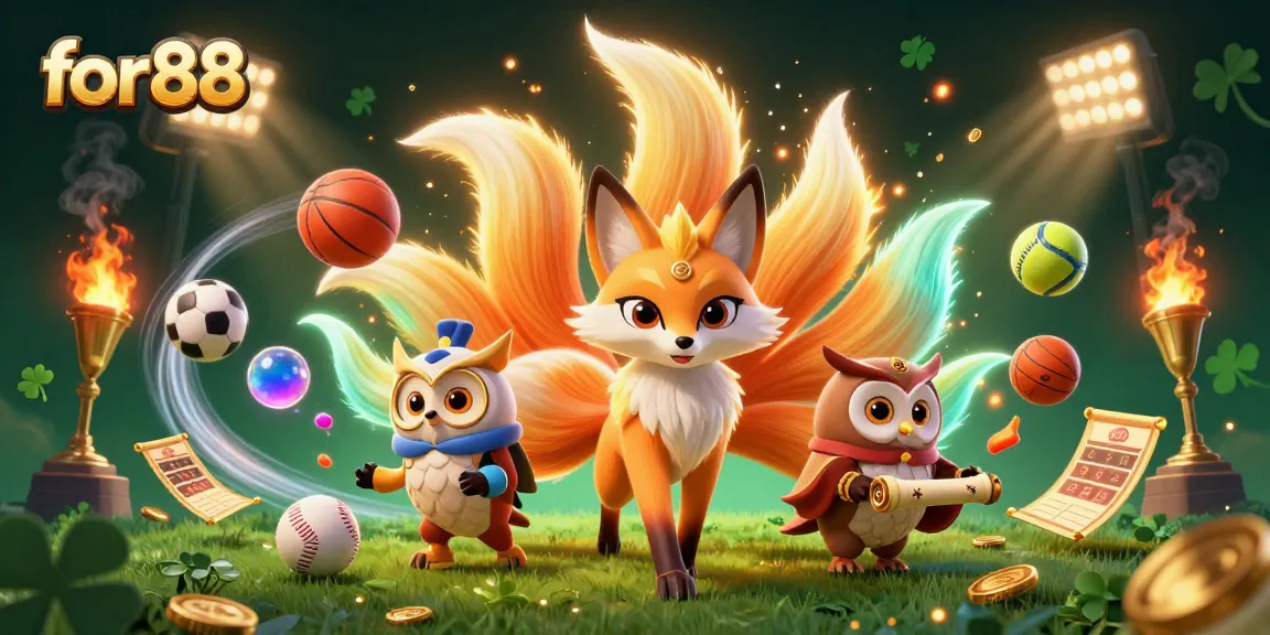 Play exciting games at for88 while enjoying vibrant 3D character illustrations and dynamic betting visuals.