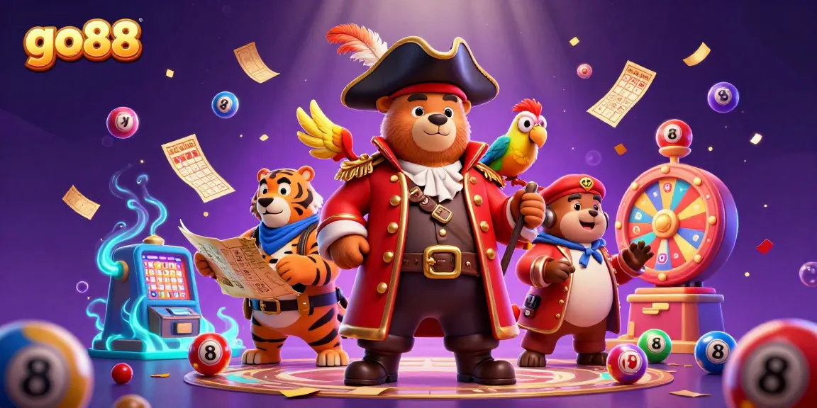 Experience the thrill of go88 casino gaming with vibrant characters and engaging elements.