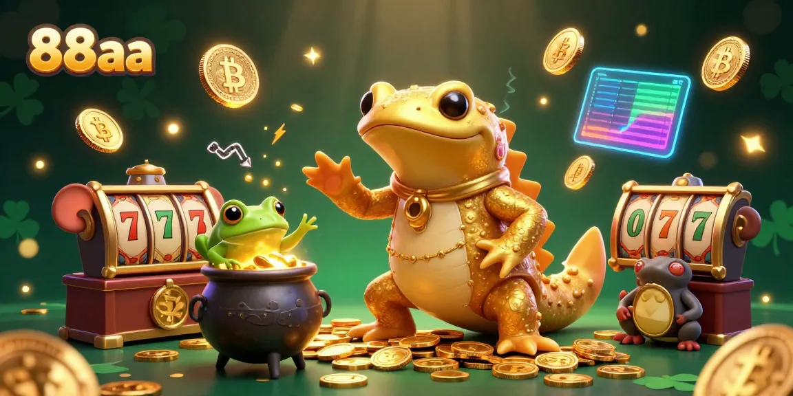 Experience the excitement of 88aa with alchemists transforming metals into gold in a vibrant casino scene.