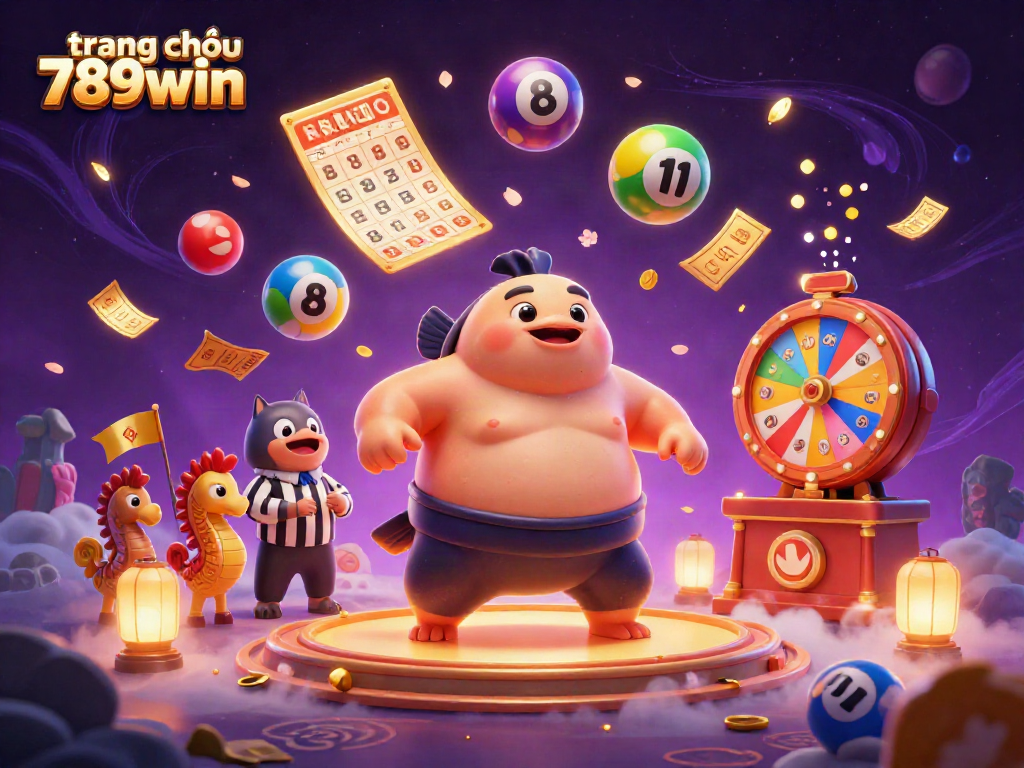 Experience the thrill at trang chủ 789win with 3D characters in a lively underwater casino scene bursting with energy.