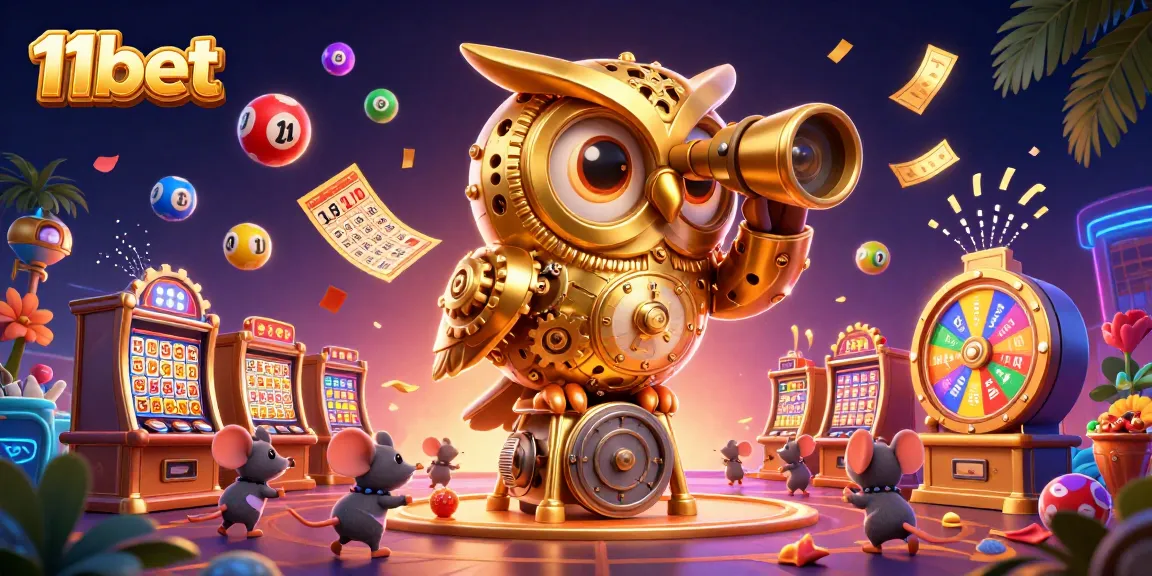Experience 11bet's dynamic gaming scene with vibrant visuals and exciting elements.