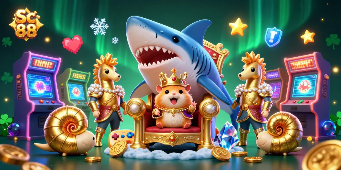 Experience the thrilling casino world of Sc 88 with vibrant characters and dynamic gaming elements.