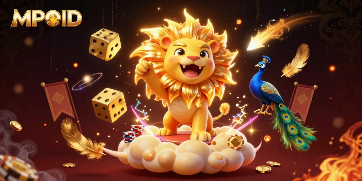 Engage in MPOID poker strategies with a vibrant 3D casino illustration of iconic characters.