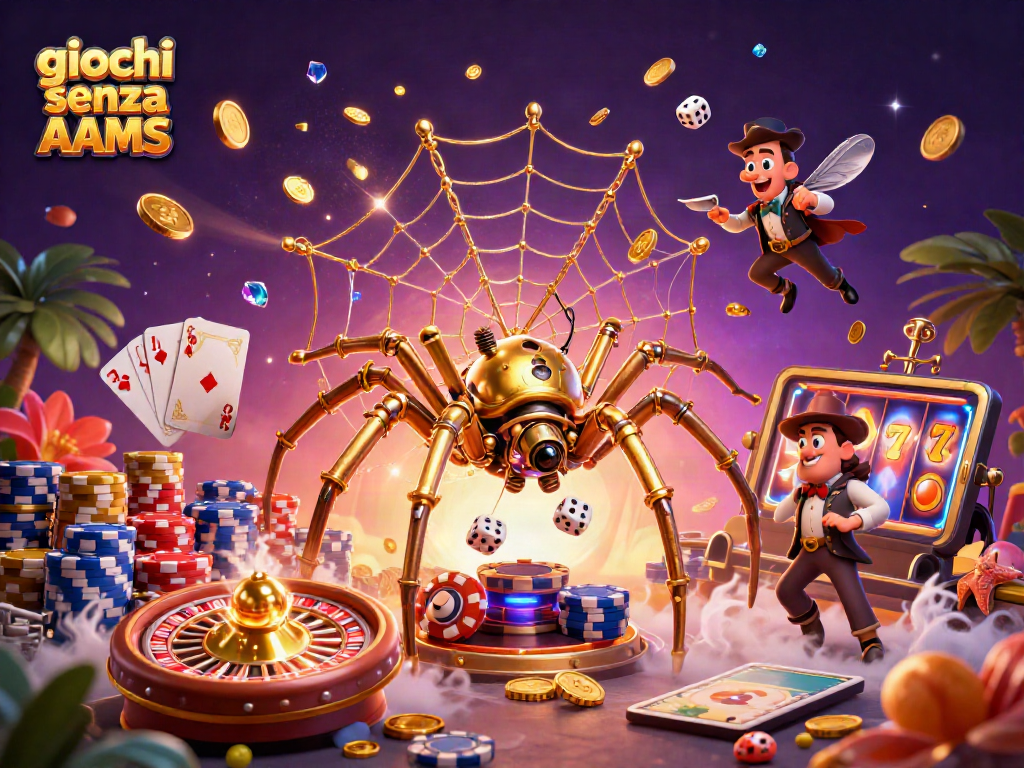 Gioca ai giochi senza AAMS su slot machine e rulli dorati, cogli l'attimo!