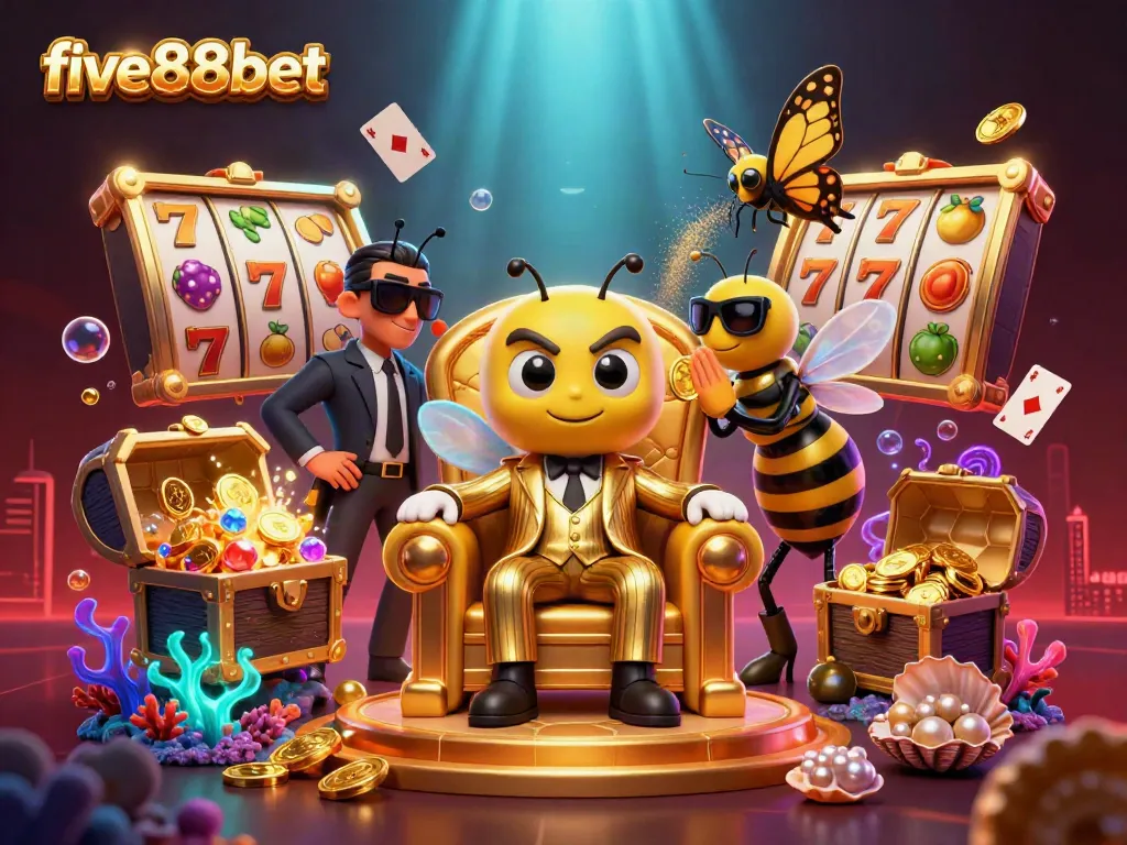 Experience the vibrant action of five88bet slots with dynamic game elements and detailed characters.