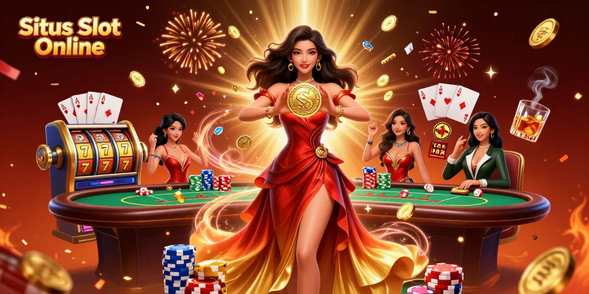 Experience the thrill of Situs Slot Online with exciting gameplay and vibrant casino visuals.