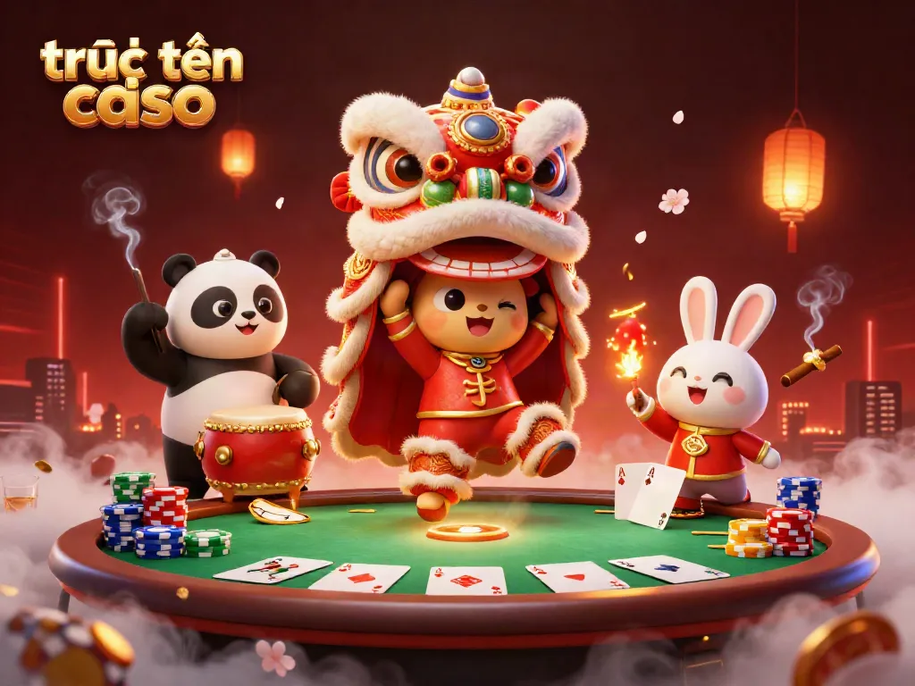 Trực tuyến casino tận hưởng bầu không khí lễ hội, tham gia trò chơi hấp dẫn với những biểu tượng chiến thắng.