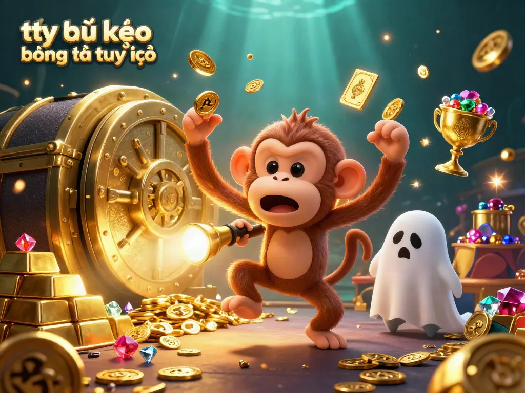 Tỷ lệ kèo bóng đá trực tuyến với hình ảnh hoạt hình 3D vui nhộn, mô tả hành động cờ bạc sống động.