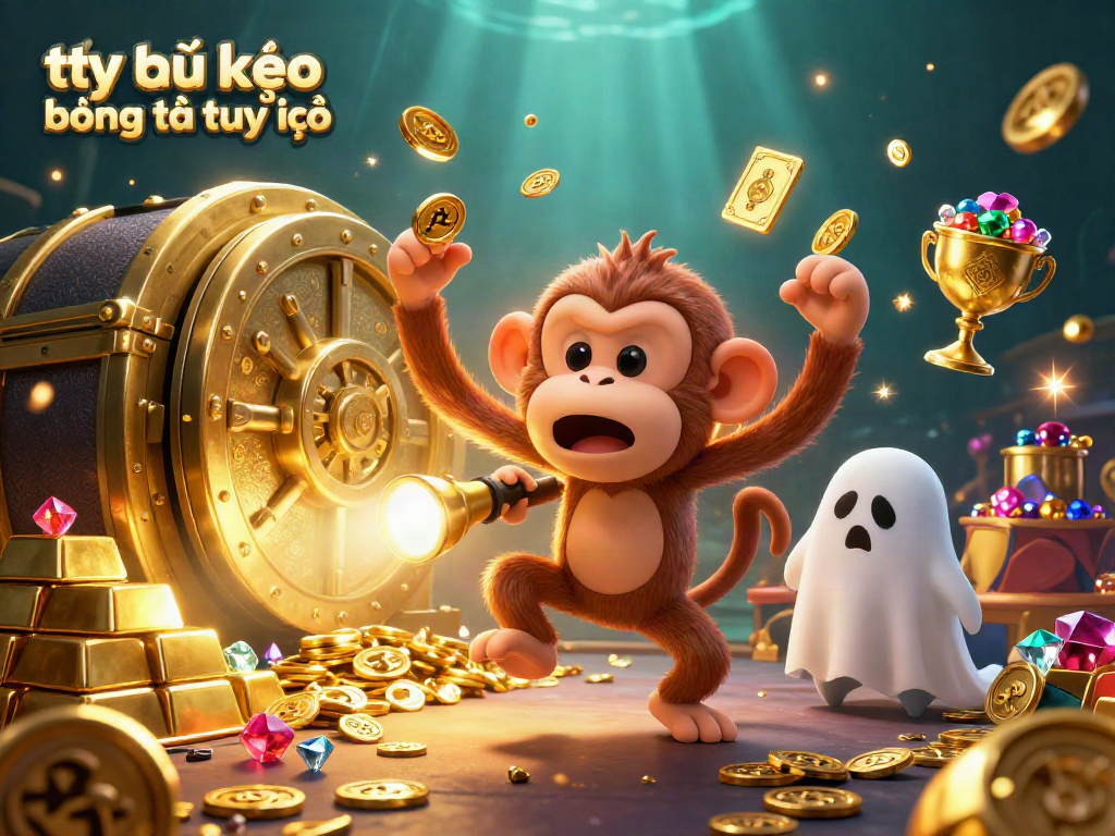 Tỷ lệ kèo bóng đá trực tuyến với hình ảnh hoạt hình 3D vui nhộn, mô tả hành động cờ bạc sống động.