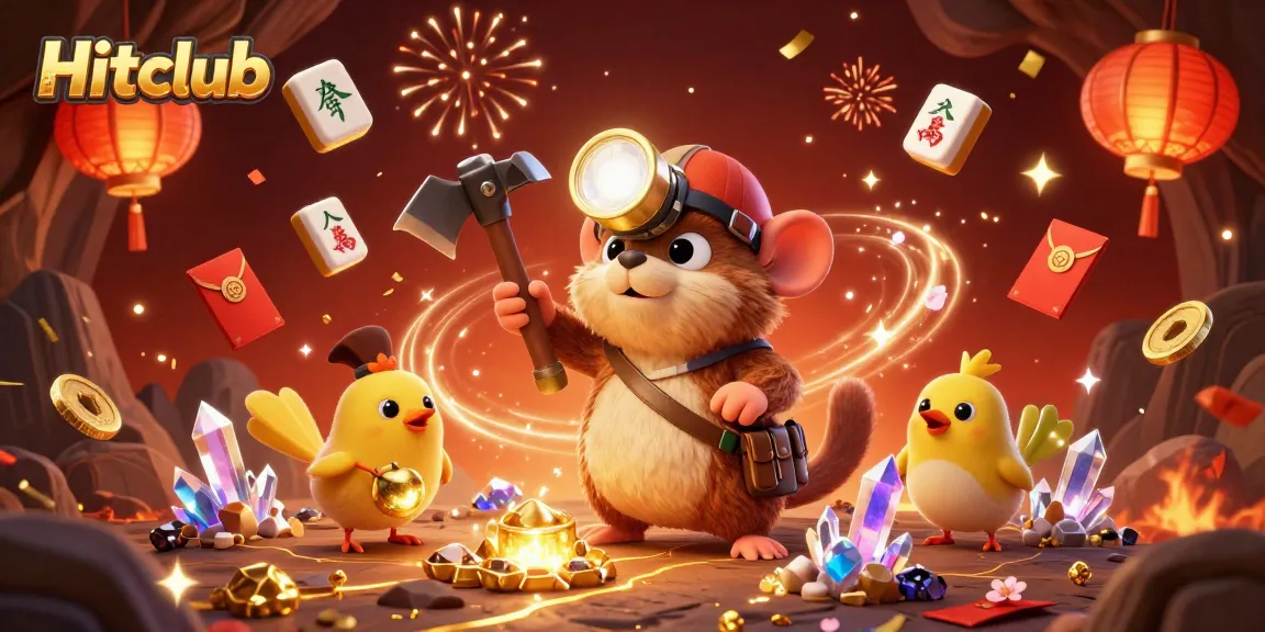 Hitclub players enjoy a vibrant casino atmosphere full of treasures and excitement.