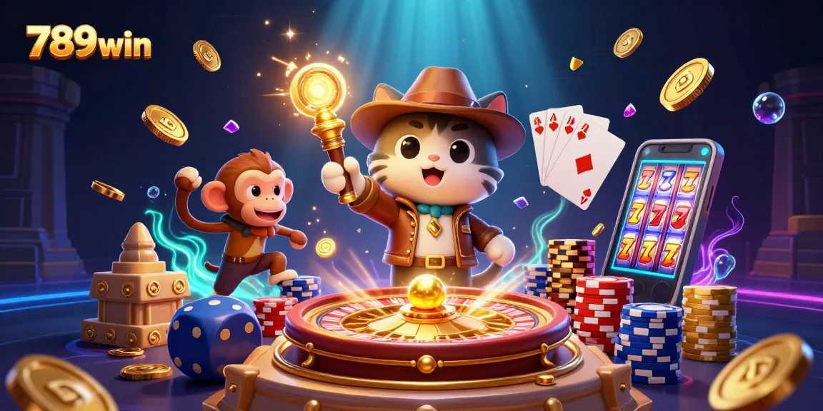 Join 789win players in thrilling adventures discovering casino artifacts amidst stunning 3D visuals.