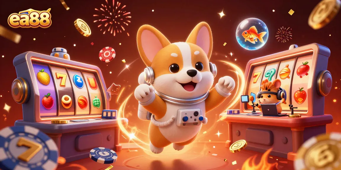 Engage with the excitement of ea88 gaming in a cosmic casino adventure with unique characters and dynamic visuals.