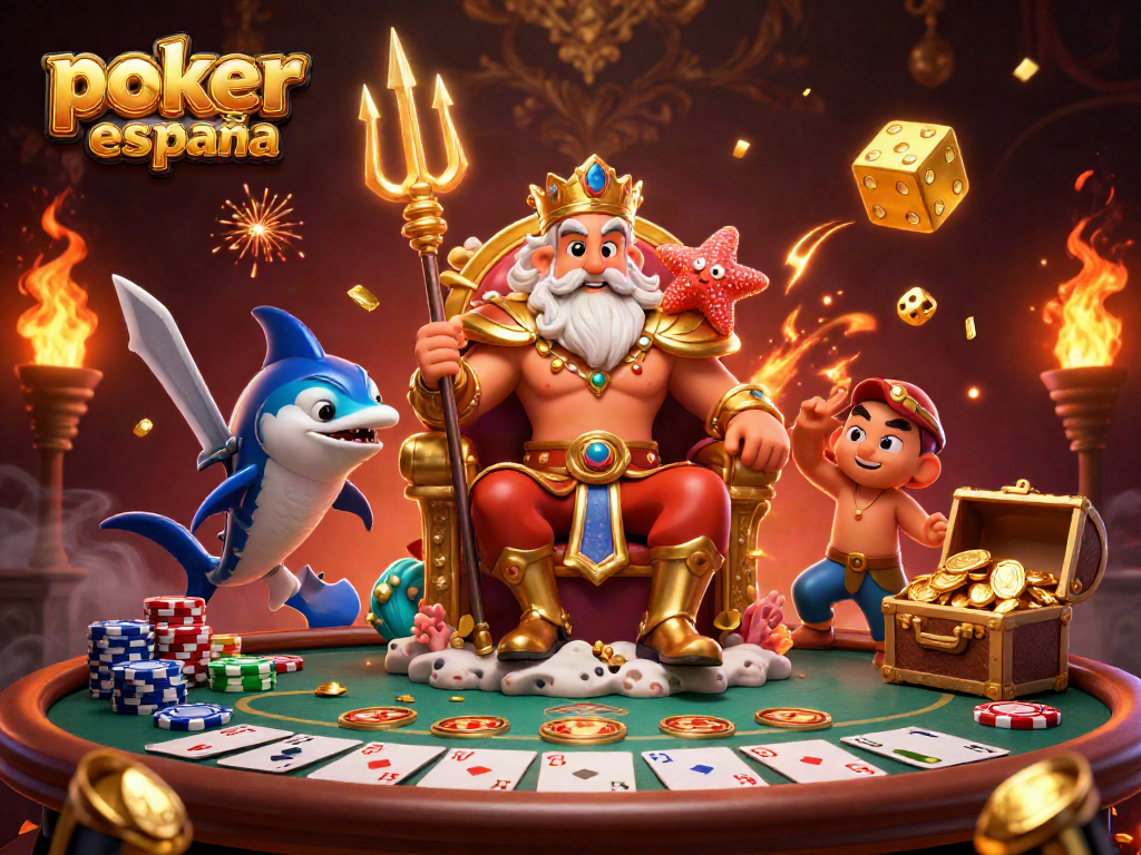 Disfruta del póker online en España en una escena vibrante de juego y emoción.