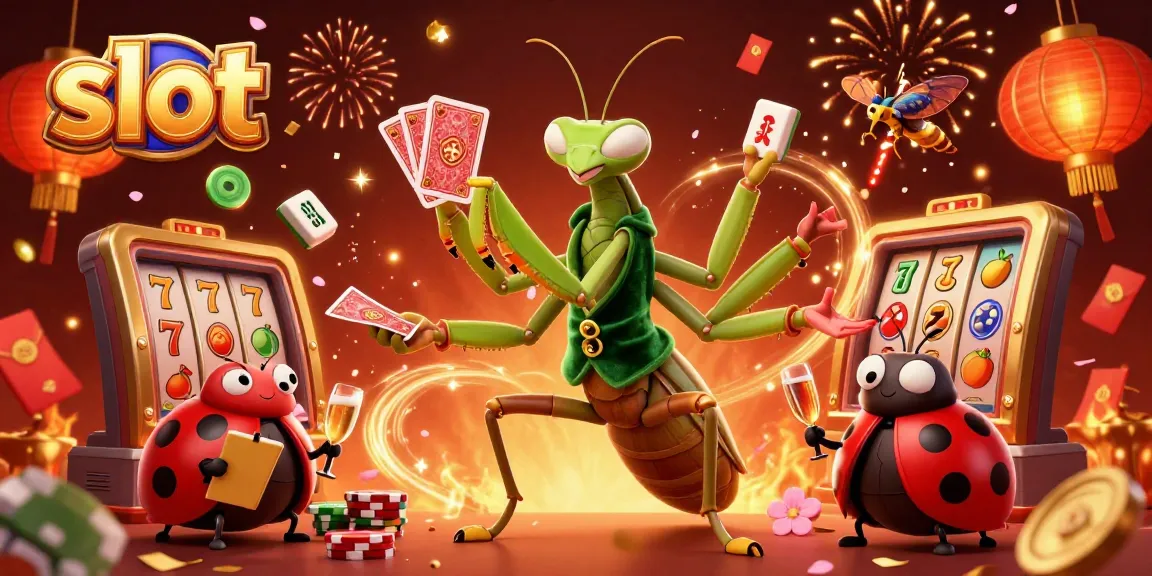 Spin the slot reels for exhilarating wins with our vibrant casino scene featuring engaging characters.
