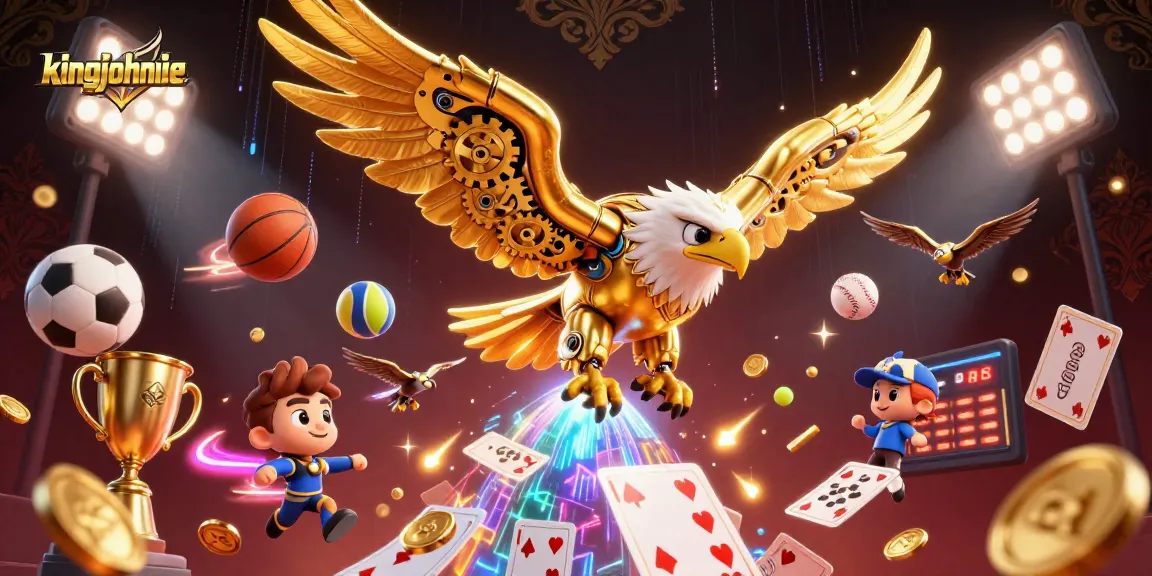 Place winning bets at kingjohnnie with a dynamic 3D casino betting scene.