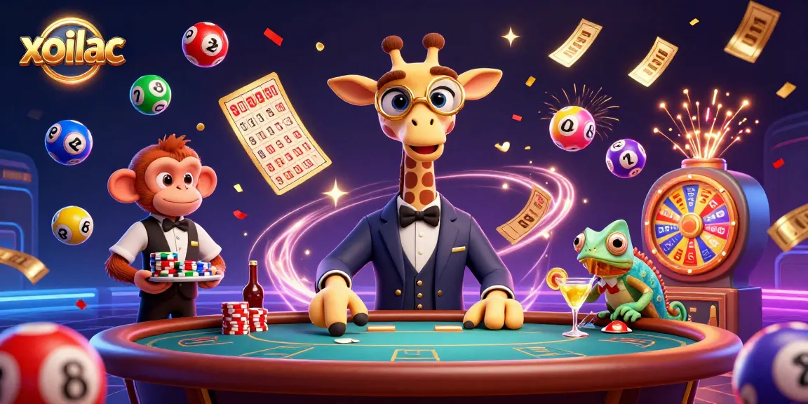 Experience the thrill of entertainment with xoilac in a vibrant 3D casino world featuring exciting characters and dynamic elements.