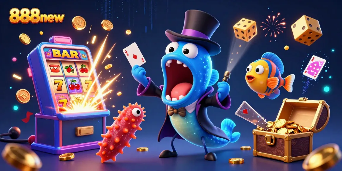 Experience thrilling gameplay with 888new's exciting casino atmosphere and captivating characters.