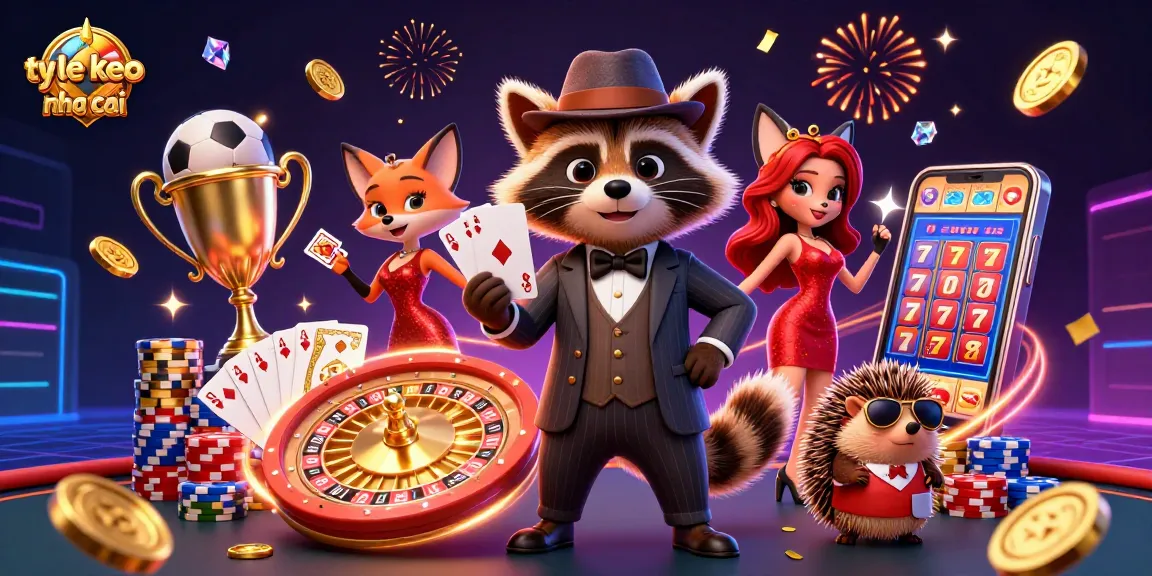 Experience ultimate thrill with ty le keo nha cai in a vibrant casino scene filled with excitement.