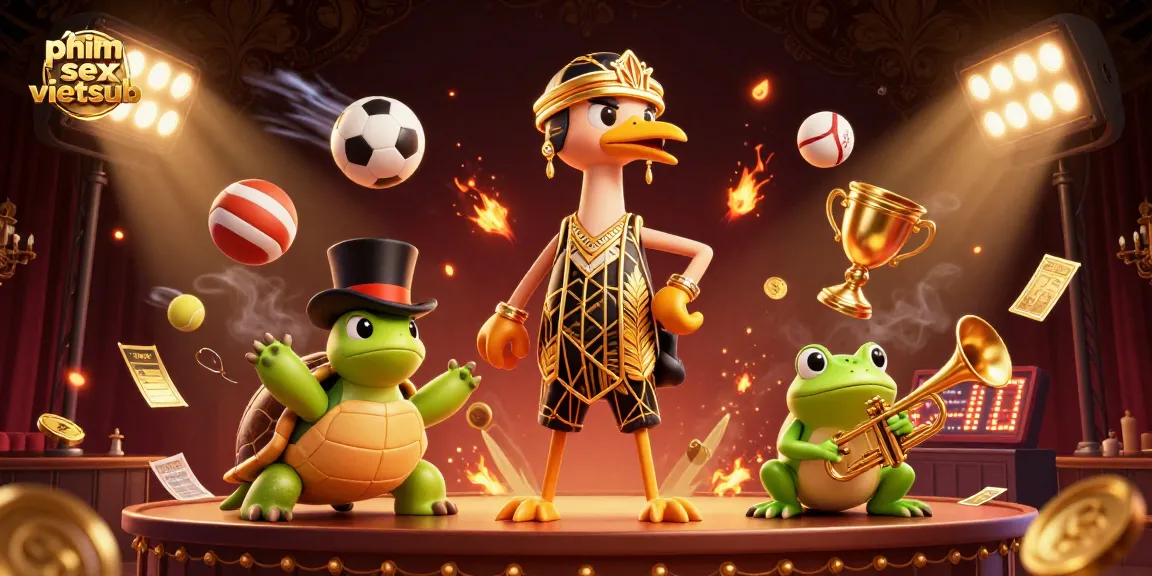 Engage with thrilling gameplay in phim sex vietsub featuring a dynamic party scene of unique characters.