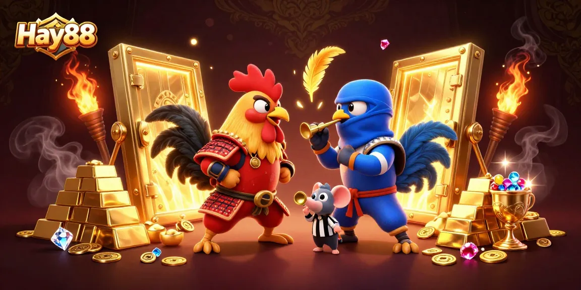 Experience thrilling rooster battles at Hay88, highlighting dynamic standoffs and jackpot treasures.